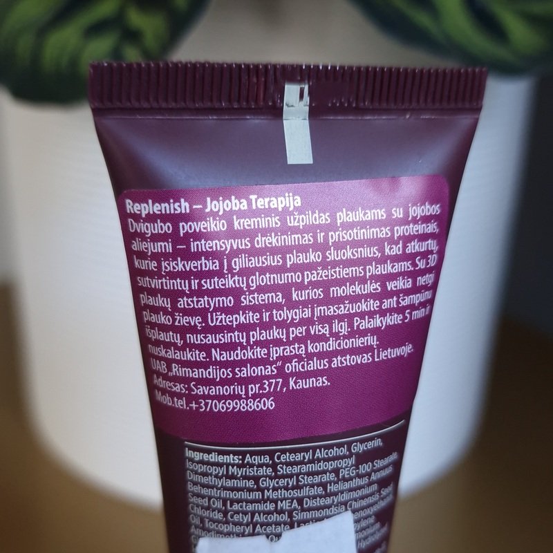 DAVROE Replenish - Jojoba plaukams 1