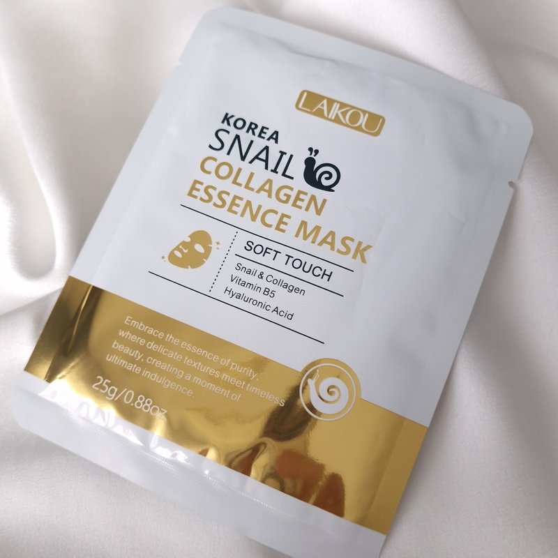 LAIKOU Korea Snail Collagen Essence Veido Kaukė