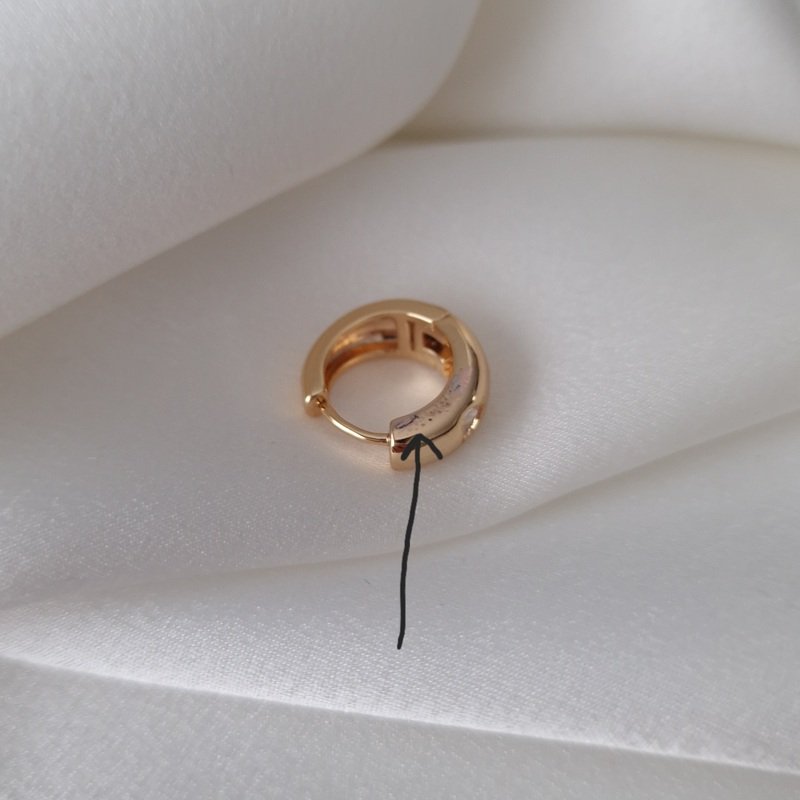 Auskarai „Širdelės” 1