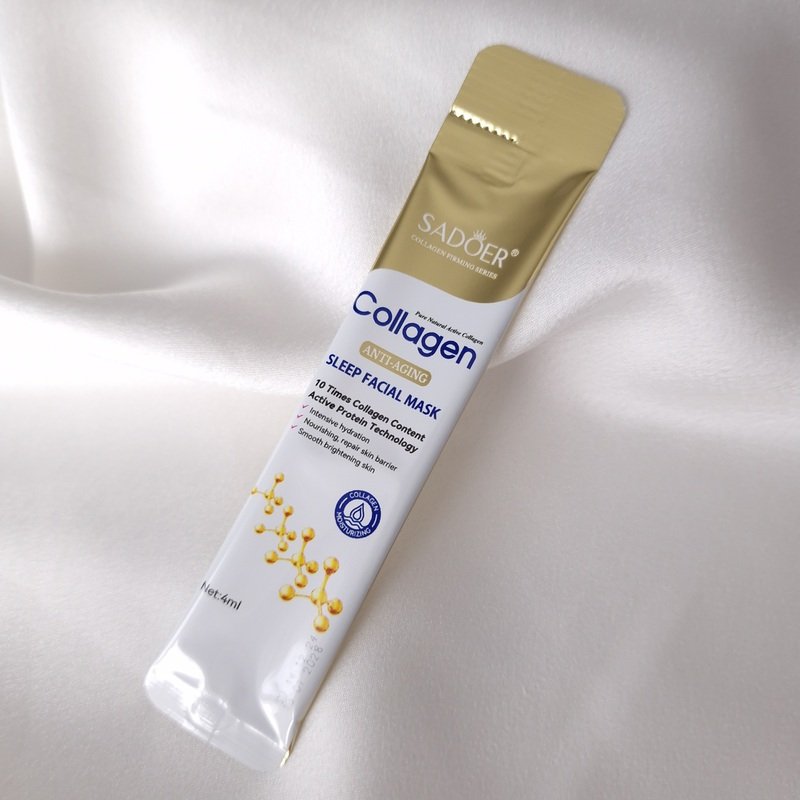 SADOER Kolageninė Anti-aging Miego Veido Kaukė