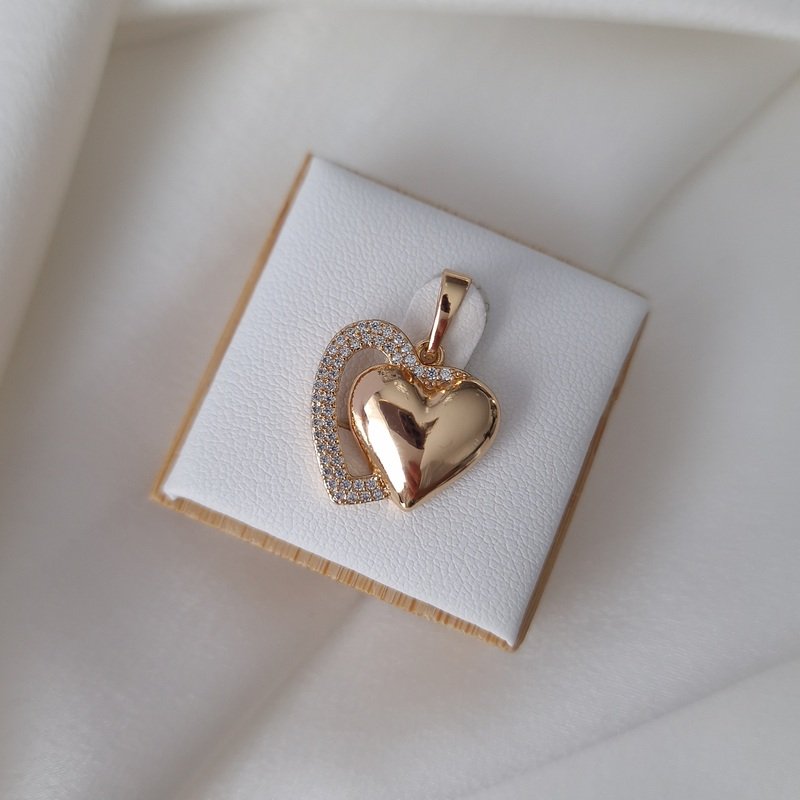 Pakabukas „Dvi širdelės"