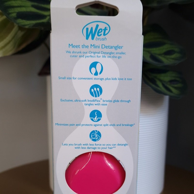WetBrush Mini ovalus plaukų šepetys 1