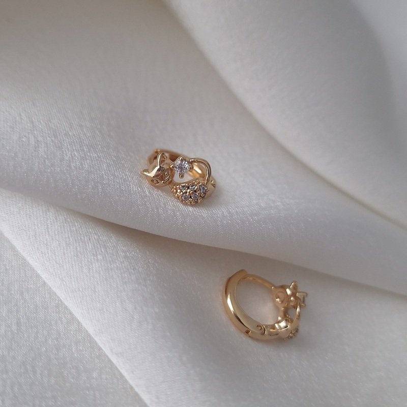 Vaikiški auskarai "Kačiukai“