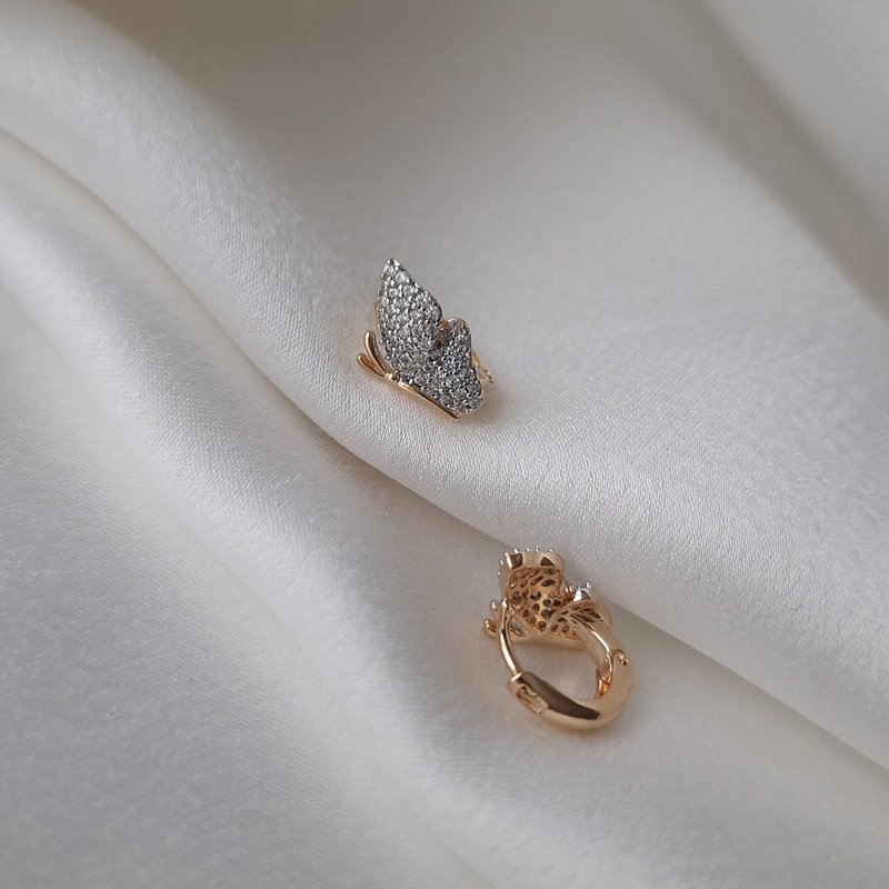 Auskarai mergaitėms "Drugeliai“